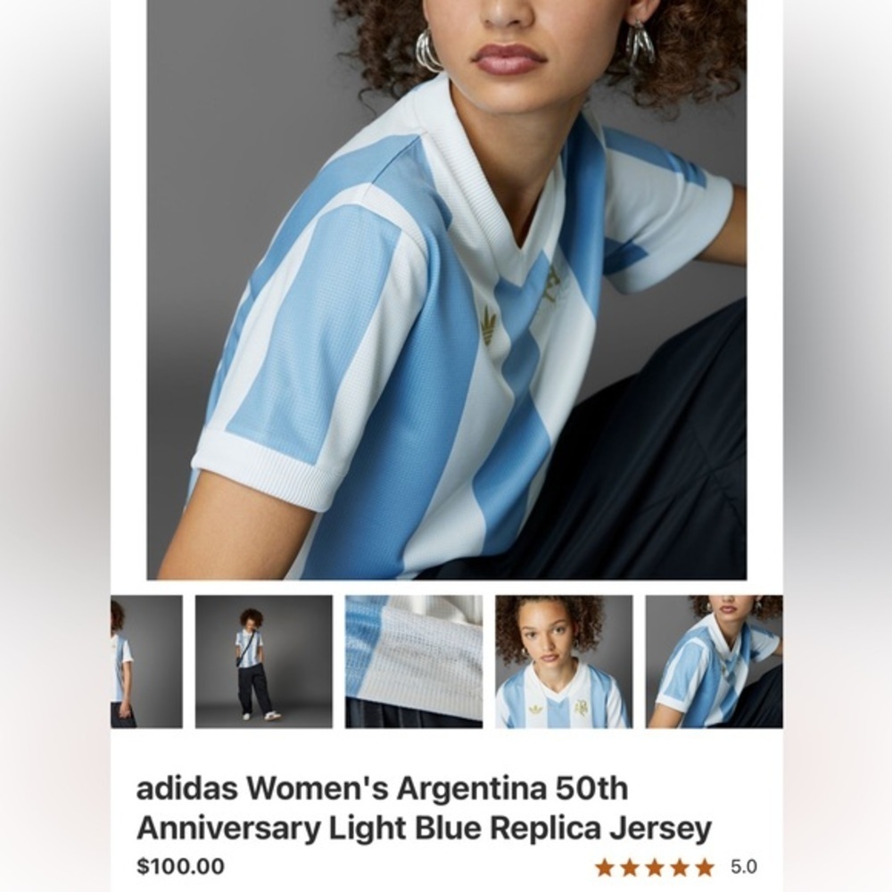 Adidas Women’s Argentina 50th Anniversary